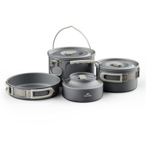 TrailCook™ Camping Aluminum Cookset