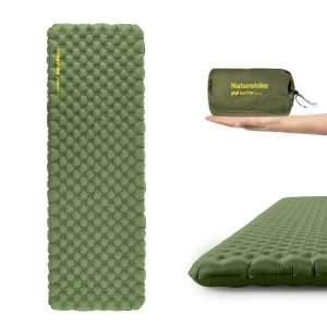 Naturehike Ultralight Insulated Sleeping Pad 25oz, 4.6R, with Pump Sack