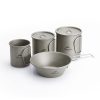 Naturehike Outdoor Ultralight Pure Titanium Cup Bowl