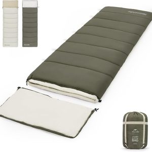 Naturehike LD350 4 Season Spliceable Camping Sleeping Bag for Adults & Kids