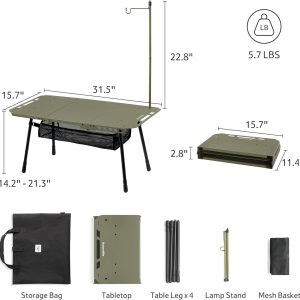 StarCore&trade; H02 Tactical Camping Table