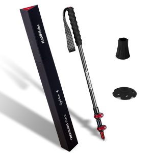 First Snow EXT2 - UltraLight Carbon Fiber External Lock Trekking Pole